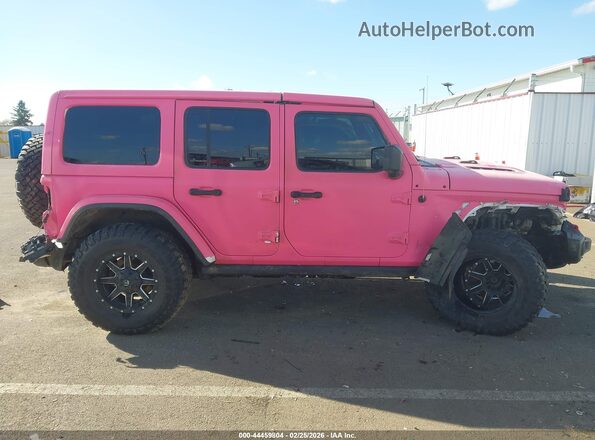 1C4HJXFG2LW288960 2020 JEEP WRANGLER UNLIMITED Розовый Панорамный вид салона 360°