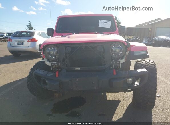 1C4HJXFG2LW288960 2020 JEEP WRANGLER UNLIMITED Розовый Вид задней части салона