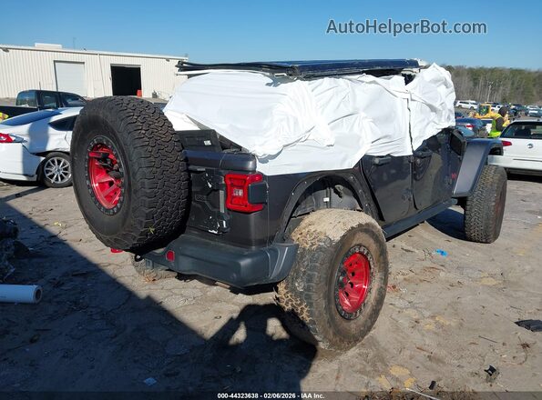 1C4HJXFG7MW531034 2021 JEEP WRANGLER Серый Задняя правая четверть