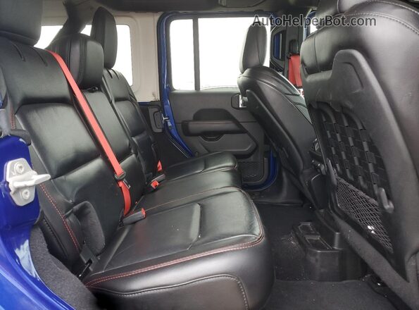 1C4HJXFN0LW246964 2020 JEEP WRANGLER Синий Вид задних сидений