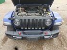 2020 Jeep Wrangler Unlimited Rubicon Синий vin: 1C4HJXFN0LW246964