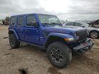 2020 Jeep Wrangler Unlimited Rubicon Синий vin: 1C4HJXFN0LW246964