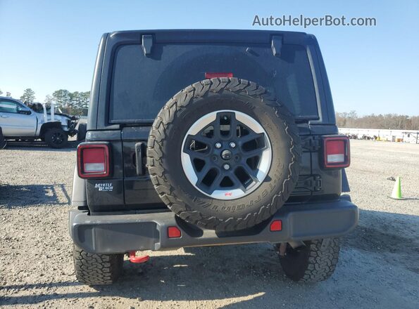 1C4HJXFN9NW254807 2022 JEEP WRANGLER Black Widok z tyłu