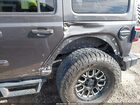 2021 Jeep Wrangler Unlimited Rubicon 4x4 Gray vin: 1C4HJXFNXMW596927