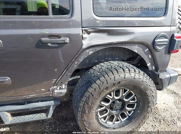 1C4HJXFNXMW596927 2021 JEEP WRANGLER UNLIMITED Gray Вид спереду