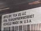 2021 Jeep Wrangler Unlimited Rubicon 4x4 Gray vin: 1C4HJXFNXMW596927