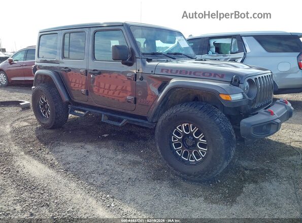 1C4HJXFNXMW596927 2021 JEEP WRANGLER UNLIMITED Gray Передня права чверть