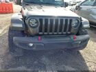 2021 Jeep Wrangler Unlimited Rubicon 4x4 Gray vin: 1C4HJXFNXMW596927