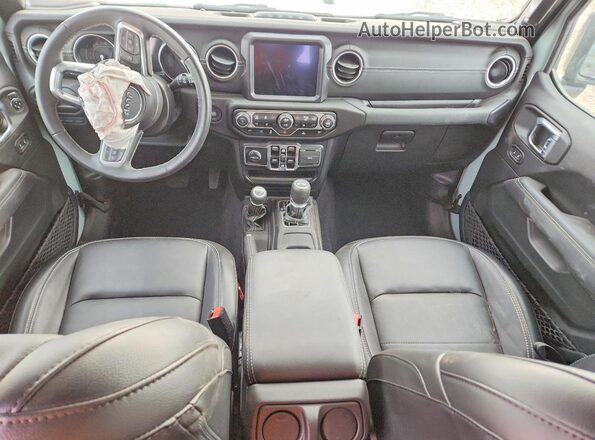 1C4JJXP62PW576877 2023 JEEP WRANGLER Бирюзовый Вид панели приборов