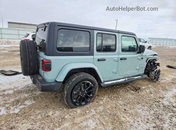 1C4JJXP62PW576877 2023 JEEP WRANGLER Бирюзовый Задняя правая четверть