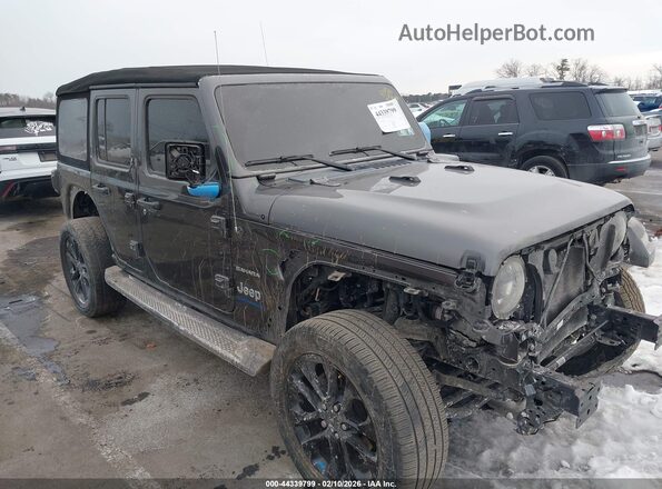 1C4JJXP63PW557206 2023 JEEP WRANGLER Черный Передняя правая четверть