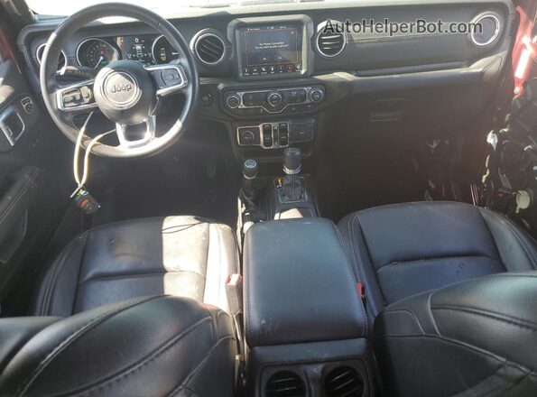 1C4JJXP65NW170976 2022 JEEP WRANGLER Red Вид панелі приладів