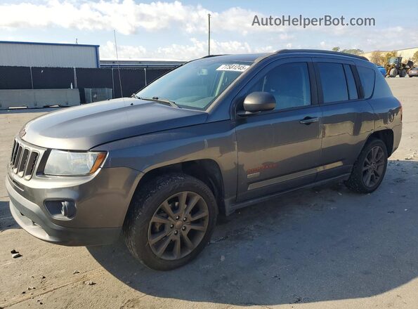 1C4NJCBB8GD784661 2016 JEEP COMPASS Серый Передняя левая четверть