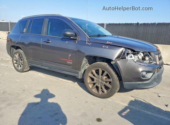 1C4NJCBB8GD784661 2016 JEEP COMPASS Серый Передняя правая четверть