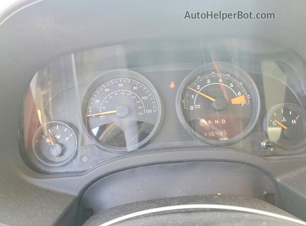 1C4NJCBB8GD784661 2016 JEEP COMPASS Серый Вид щитка приборов