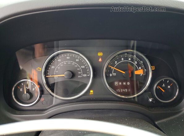 1C4NJCEA0GD656062 2016 JEEP COMPASS Угольный Вид щитка приборов