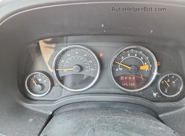 1C4NJCEA1GD620297 2016 JEEP COMPASS Белый Вид щитка приборов
