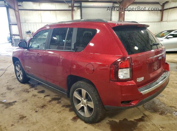 1C4NJCEA2GD720215 2016 JEEP COMPASS Красный Задняя левая четверть