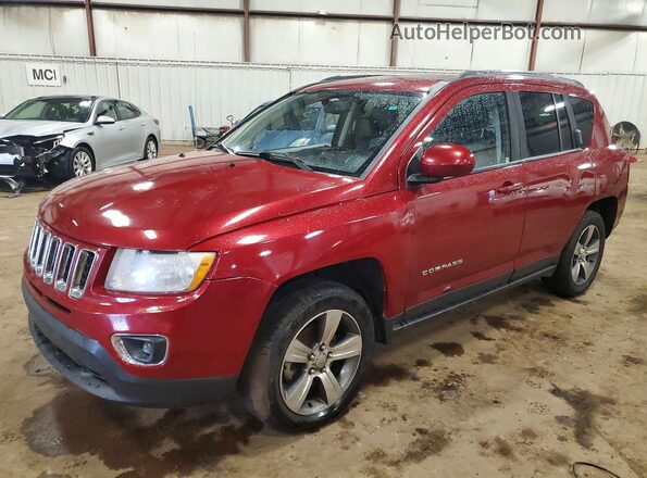 1C4NJCEA2GD720215 2016 JEEP COMPASS Красный Передняя левая четверть