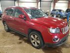 2016 Jeep Compass Latitude Красный vin: 1C4NJCEA2GD720215