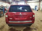 2016 Jeep Compass Latitude Красный vin: 1C4NJCEA2GD720215