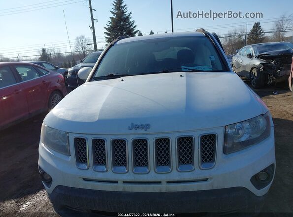 1C4NJCEB6HD160371 2017 JEEP COMPASS Белый Вид щитка приборов