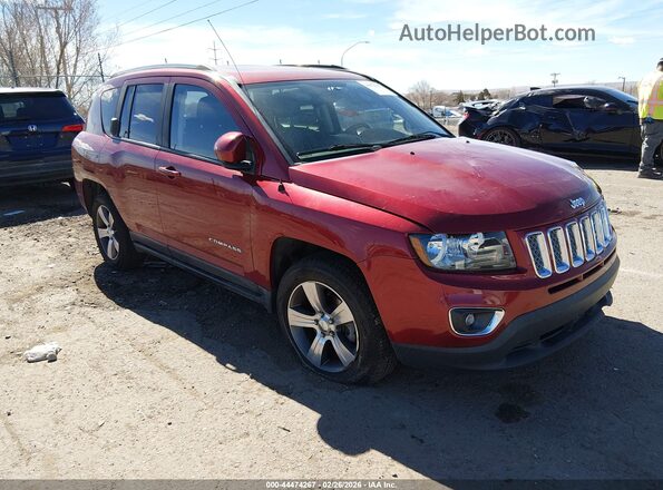 1C4NJCEB9HD211118 2017 JEEP COMPASS Красный Передняя правая четверть