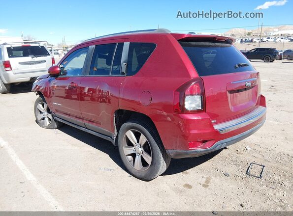 1C4NJCEB9HD211118 2017 JEEP COMPASS Красный Задняя левая четверть