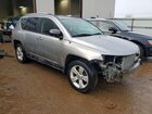 2016 Jeep Compass Sport Серебряный vin: 1C4NJDBB3GD778319