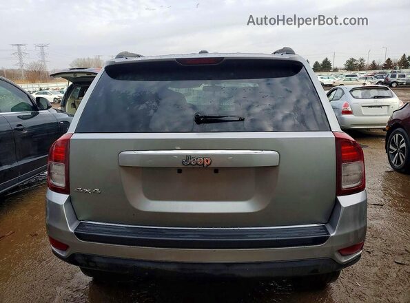 1C4NJDBB3GD778319 2016 JEEP COMPASS Серебряный Вид сзади