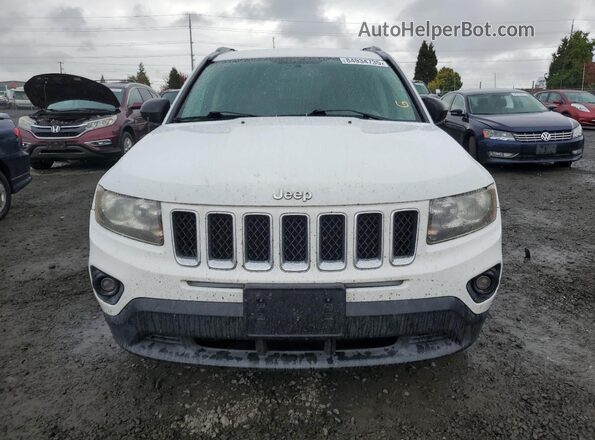 1C4NJDBB9GD662302 2016 JEEP COMPASS Белый Вид спереди