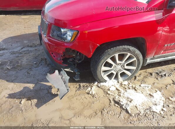 1C4NJDBB9GD729528 2016 JEEP COMPASS Red Вид спереду