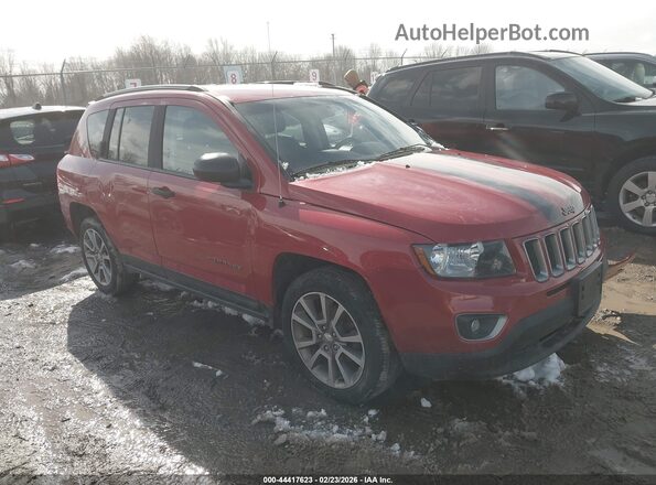 1C4NJDBB9GD729528 2016 JEEP COMPASS Red Вид задньої частини салону