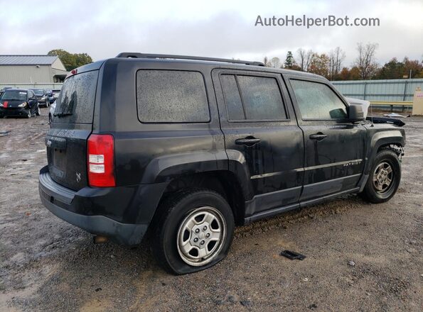 1C4NJPBA2HD200058 2017 JEEP PATRIOT Black Rear right