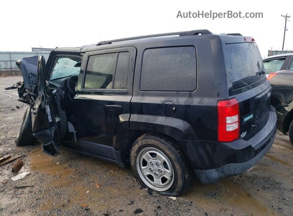 1C4NJPBA2HD200058 2017 JEEP PATRIOT Black Rear left