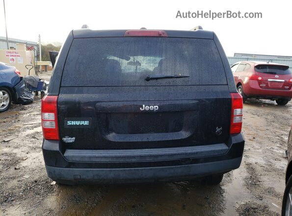 1C4NJPBA2HD200058 2017 JEEP PATRIOT Black Rear view
