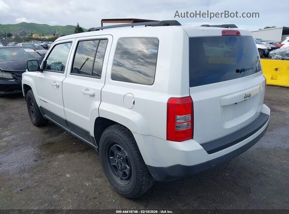 1C4NJPBA7HD125082 2017 JEEP PATRIOT Белый Задняя левая четверть