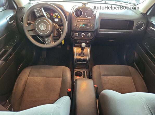 1C4NJPBB7GD574396 2016 JEEP PATRIOT Черный Вид панели приборов