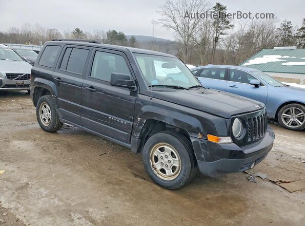 1C4NJRBB4GD566218 2016 JEEP PATRIOT Black Przód prawy