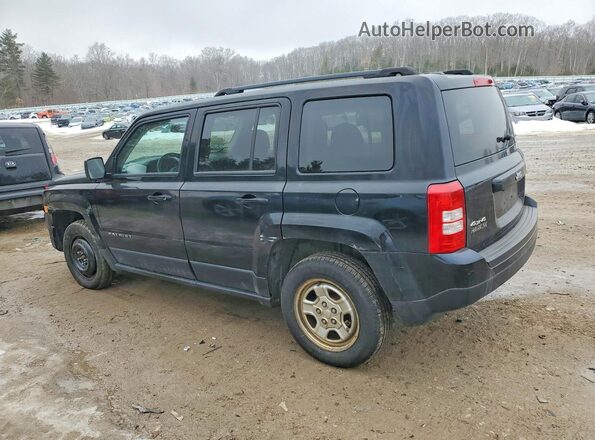 1C4NJRBB4GD566218 2016 JEEP PATRIOT Black Tył lewy