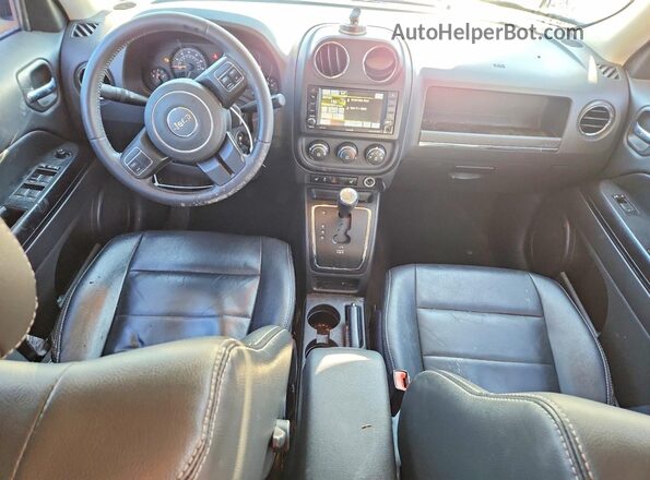1C4NJRFB4HD127905 2017 JEEP PATRIOT White Вид панелі приладів