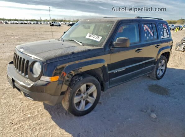 1C4NJRFB5GD758449 2016 JEEP PATRIOT Черный Передняя левая четверть