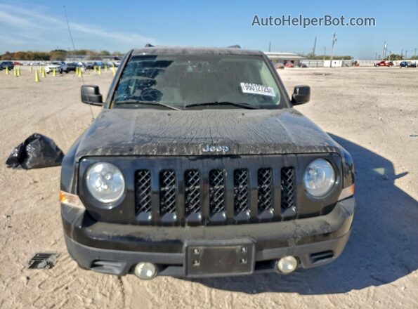 1C4NJRFB5GD758449 2016 JEEP PATRIOT Черный Вид спереди