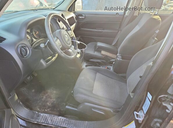 1C4NJRFB5GD758449 2016 JEEP PATRIOT Черный Вид салона спереди