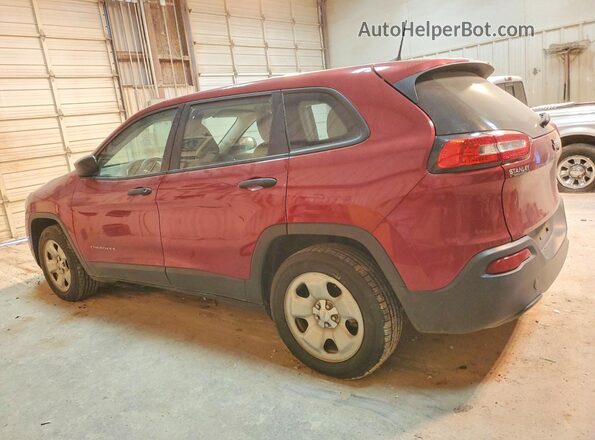 1C4PJLABXGW233887 2016 JEEP CHEROKEE Red Tył lewy