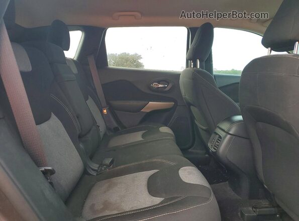 1C4PJLAS6HW661814 2017 JEEP CHEROKEE Gray Vista interior trasera