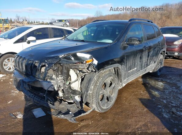 1C4PJLCB2JD538820 2018 JEEP CHEROKEE Black Front left