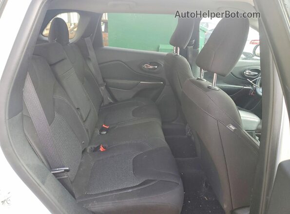 1C4PJLCB2KD263421 2019 JEEP CHEROKEE White Vista interior trasera