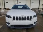 2019 Jeep Cherokee Latitude White vin: 1C4PJLCB2KD263421
