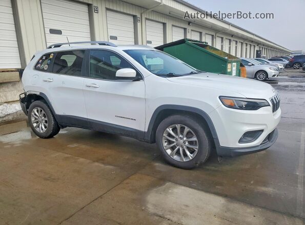 1C4PJLCB2KD263421 2019 JEEP CHEROKEE White Delantero derecho